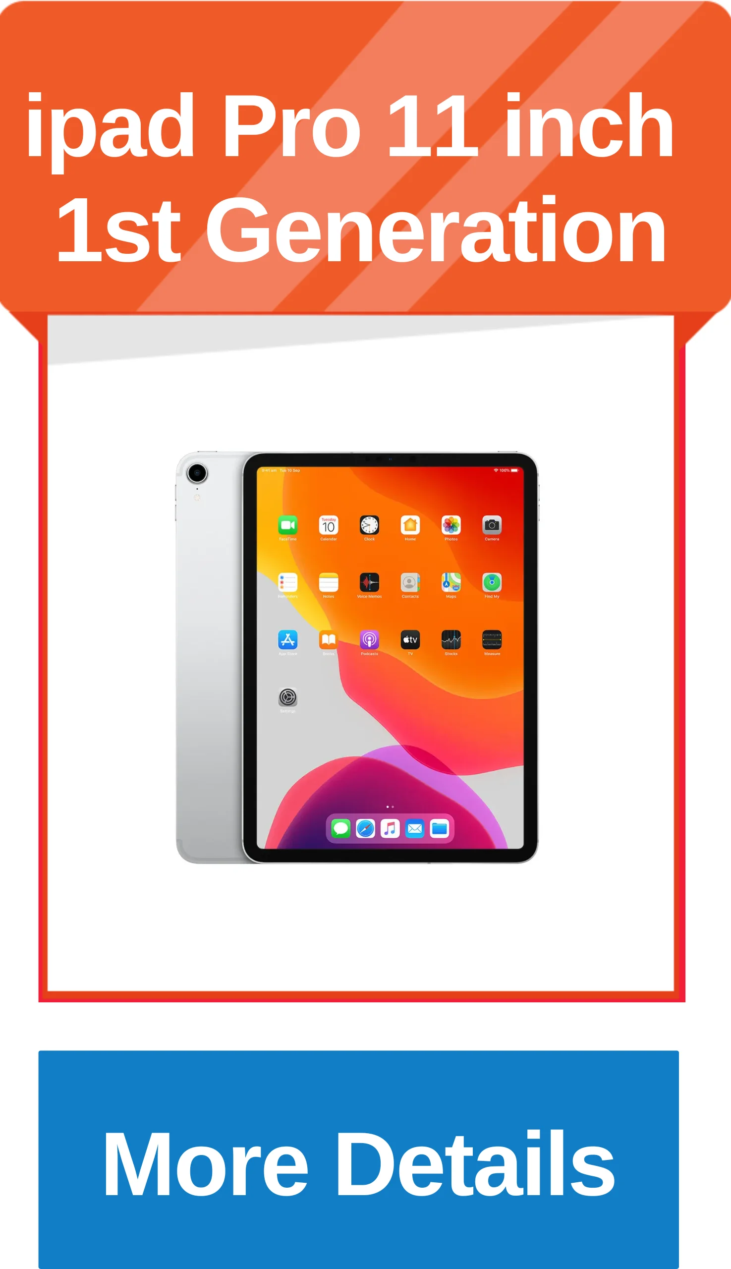 ipad Pro 11inch 1st Generation